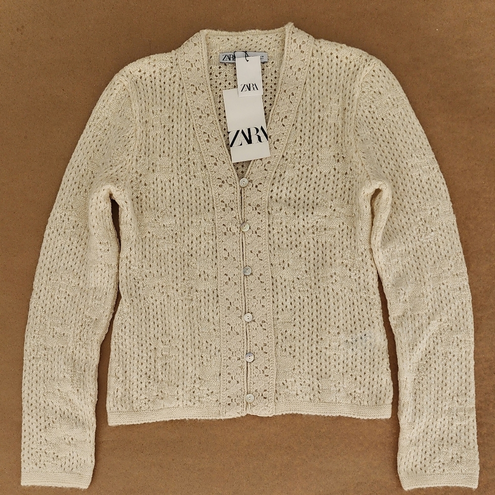 Zara Cardigan Size M NWT